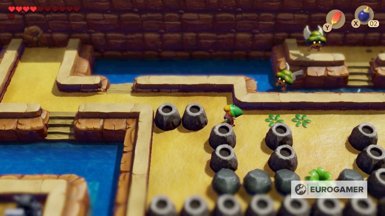 Zelda Link's Awakening Ancient Ruins, Armos Knight boss strategy
